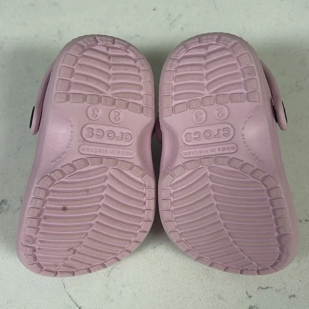 Toddler CROCS LITTLES™ CLOGS Size 2/3 Ballerina Pink